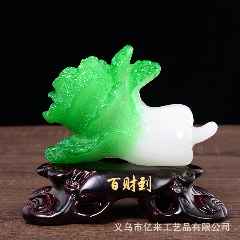 Капуста для дома, украшения для автомобиля, креативные рекламные подарки, смоляные изделия, оптовая продажа