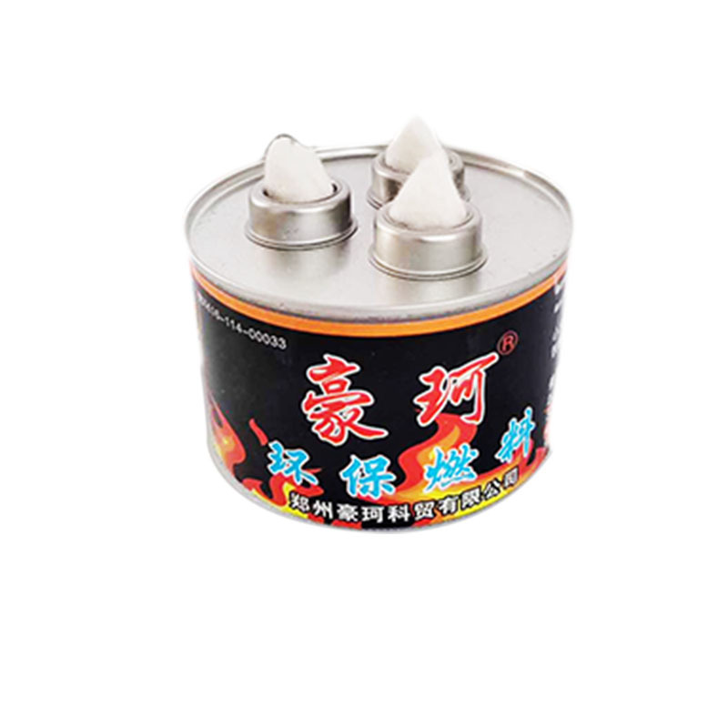 Retail Hao Ke Brand 260g 3 Heads 6 about 110 Minutes Hot Pot Fuel Takeaway Hot Pot Fuel Vegetable Oil Fuel