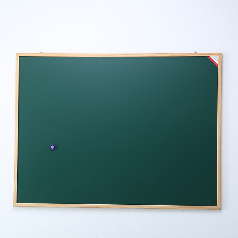 Shanghai Manufacturer Wooden Frame Hanging Magnetic Chalkboard Menu Board Community Education Training Home Use Message Green Board