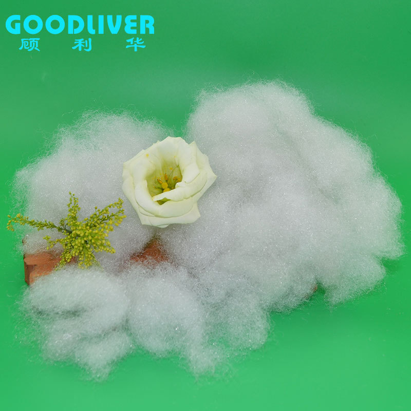 Manufacturer Wholesale Three-Dimensional Hollow Filling Cotton Pp Cotton 7D/15D Doll Cotton Sofa Pillow Core Silk Cotton Filling