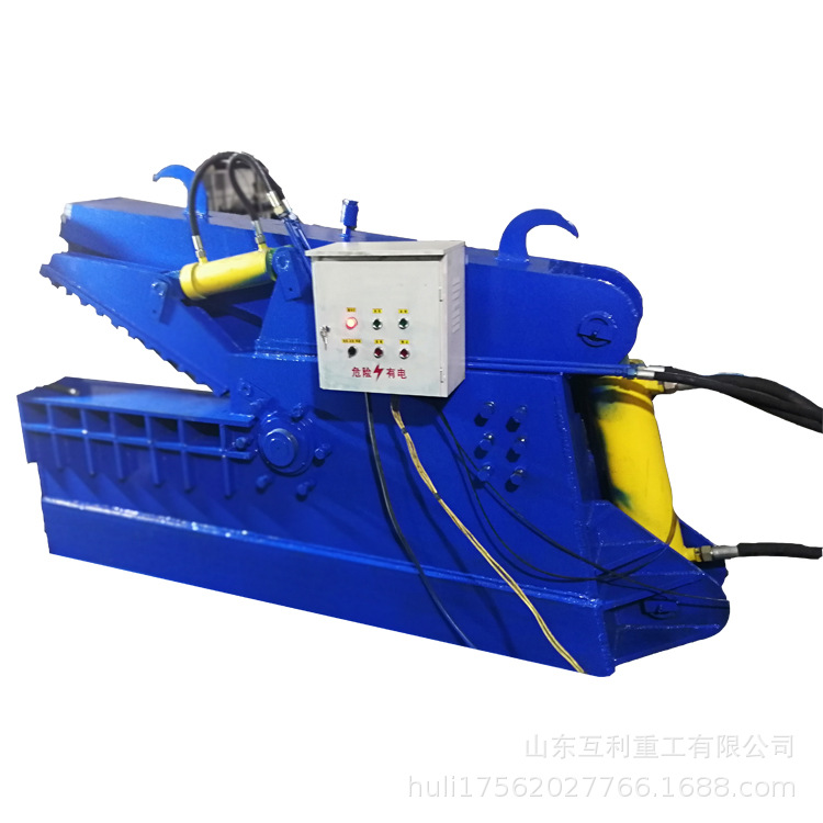 Новые гидравлические крокодиловые ножницы с большими лезвиями, машина для резки металлических отходов, резка автомобильных стоек