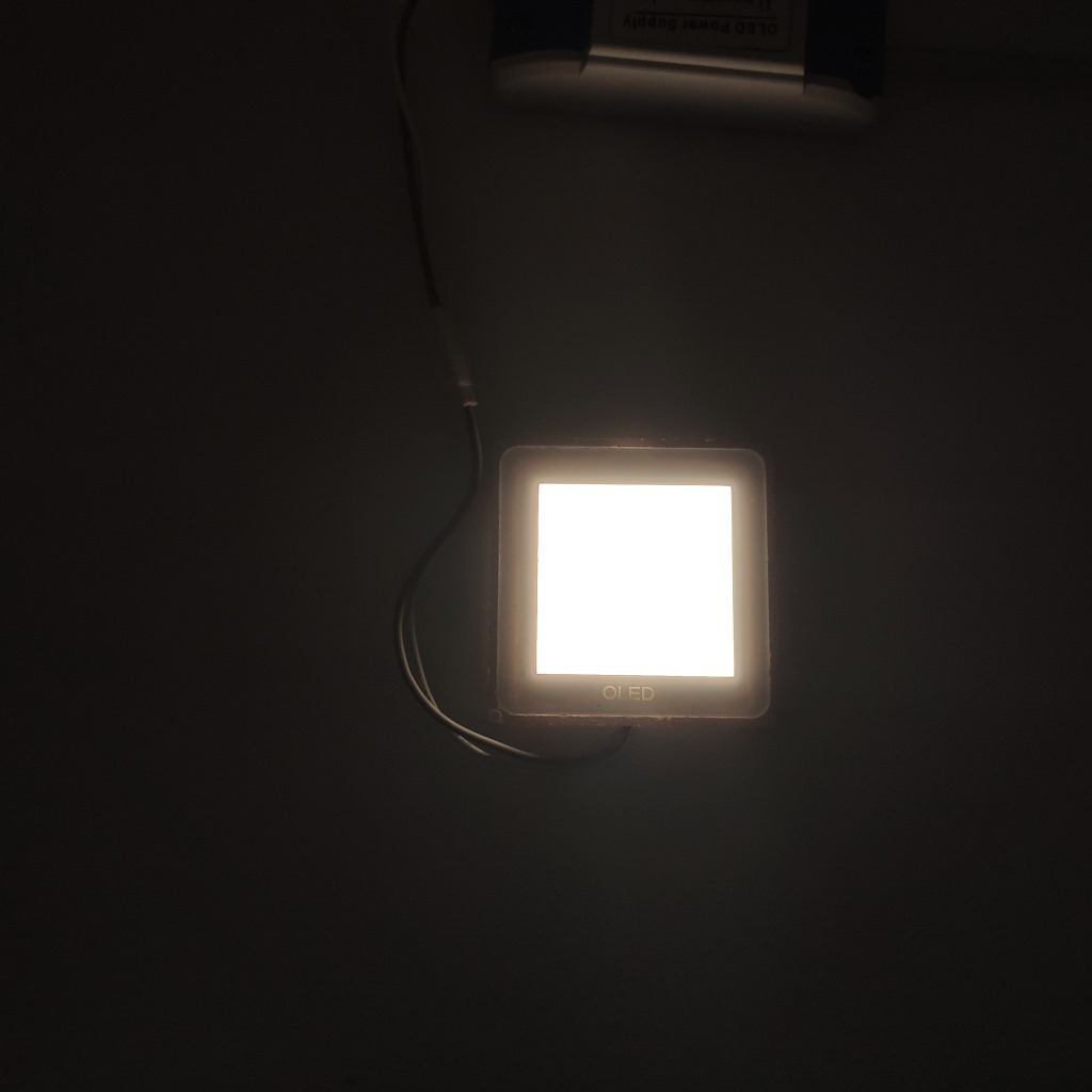 OLED lighting panel size: 45*45MM lamp module OLED lamp OLED lamp