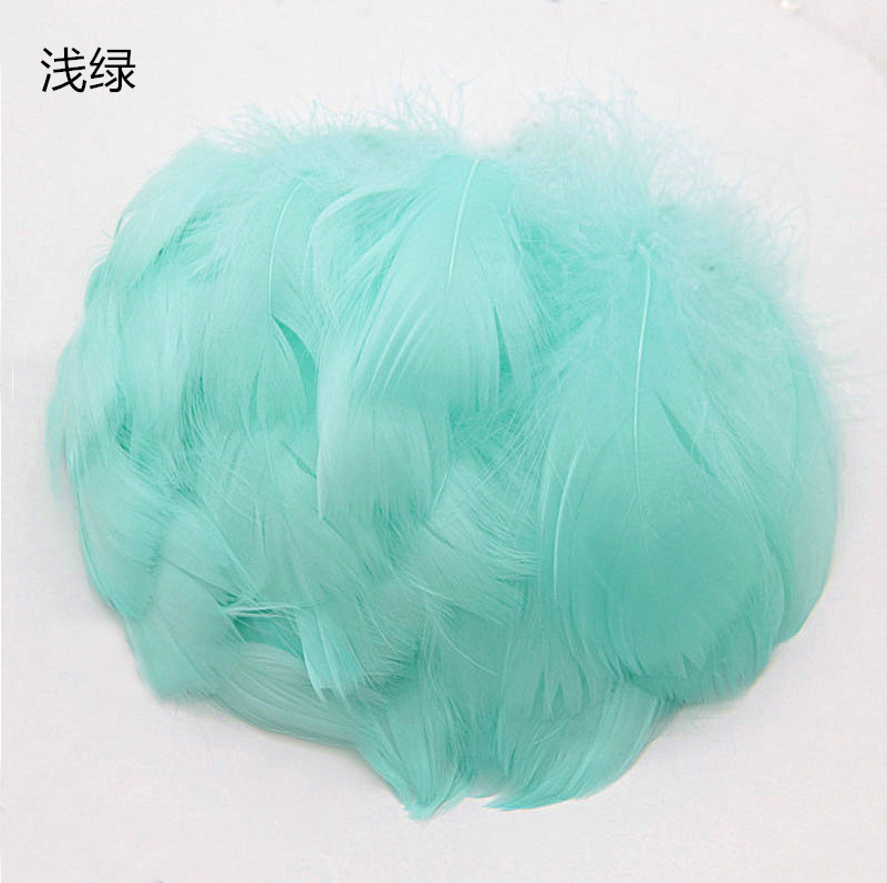 Macaroon color DIY feather 8-15cm cat stick chandelier feather dream catcher handmade color feather