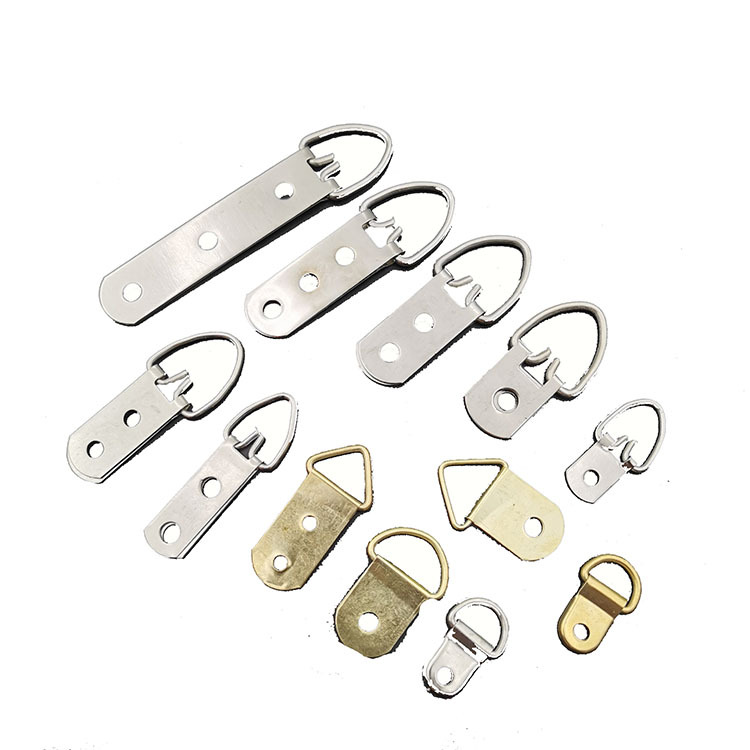 Decorative painting photo frame hardware accessories cross stitch home hanging ring digital oil painting photo wall thick silk double hole hook