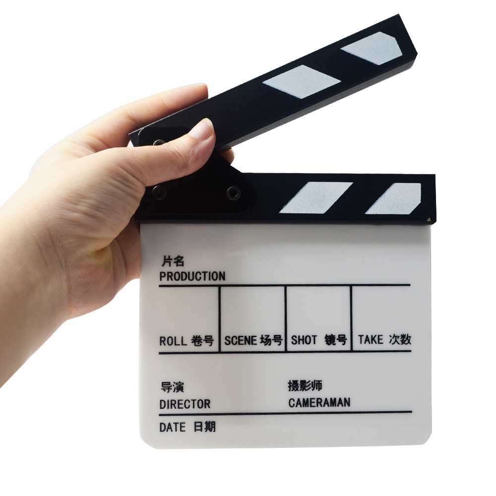 Hui photography Lightupfoto acrylic film props playing board English version photography accessories small size