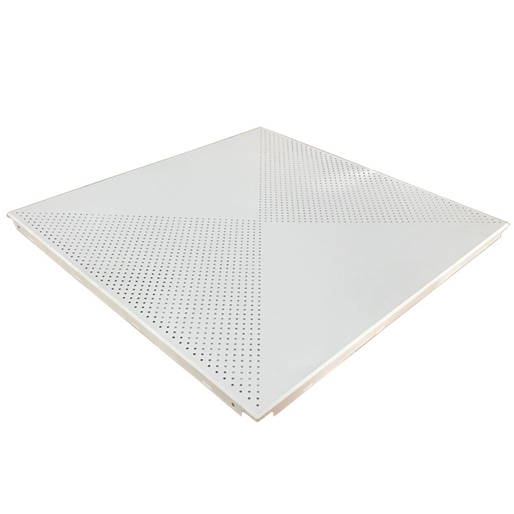 Aluminum buckle wholesale factory hospital engineering aluminum ceiling 600*600 aluminum buckle office flat ceiling