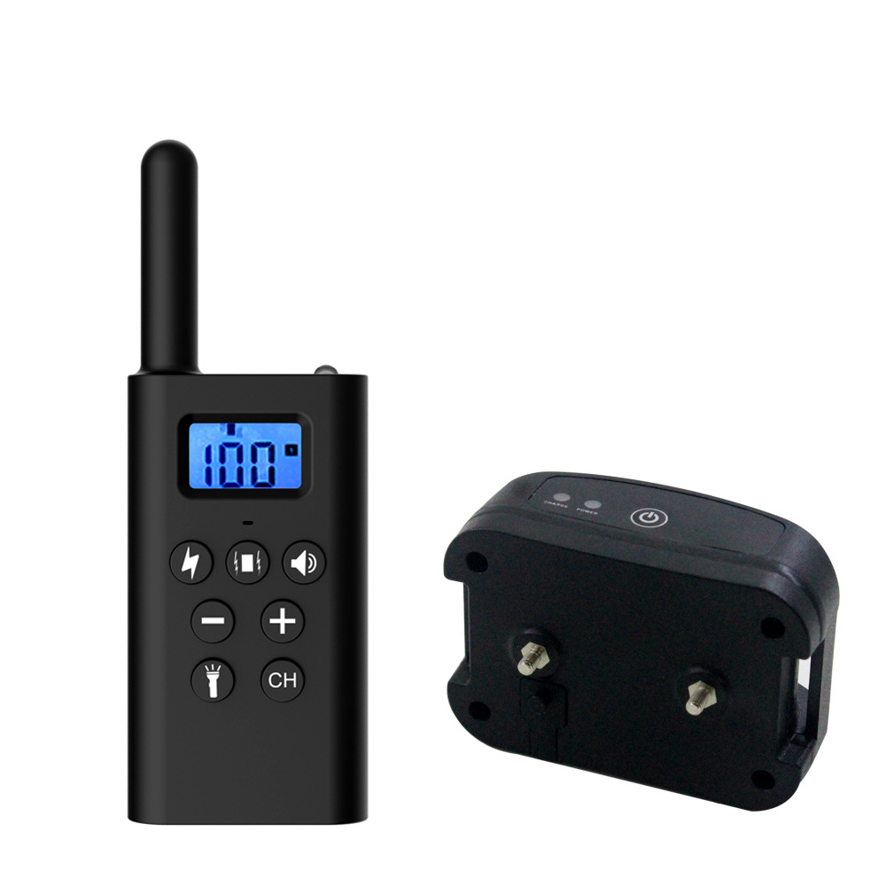 One-to-two dog trainers 300m remote control barking stop manufacturers directly supply pet dog trainers to make electric shock-free models