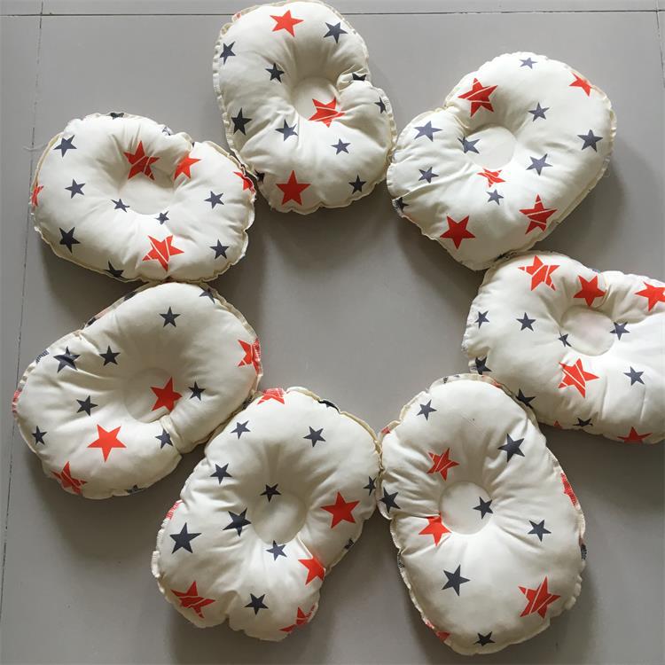 Baby newborn pillow anti-deflection head flat head baby styling pillow