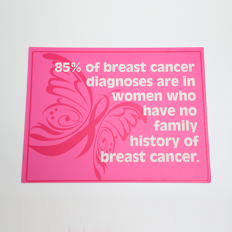 Factory wholesale outdoor waterproof PP plastic board sign hollow board billboard billboard production corrugated board display board