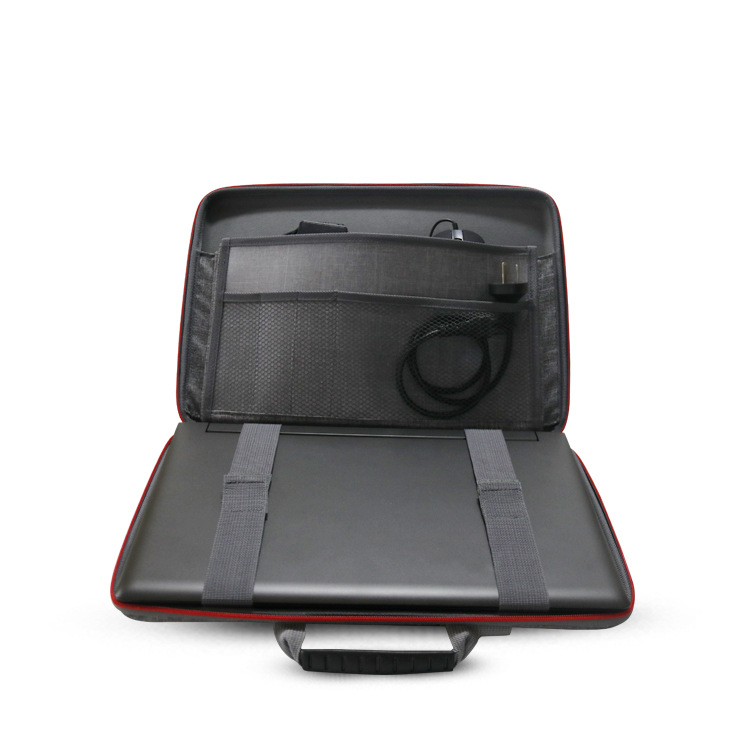 Factory Direct Sales 14inch Large-Capacity Computer Bag, Office Business Trip, Customized Briefcase, Anti-Fall and Anti-Pressure Satchel Eva Bag