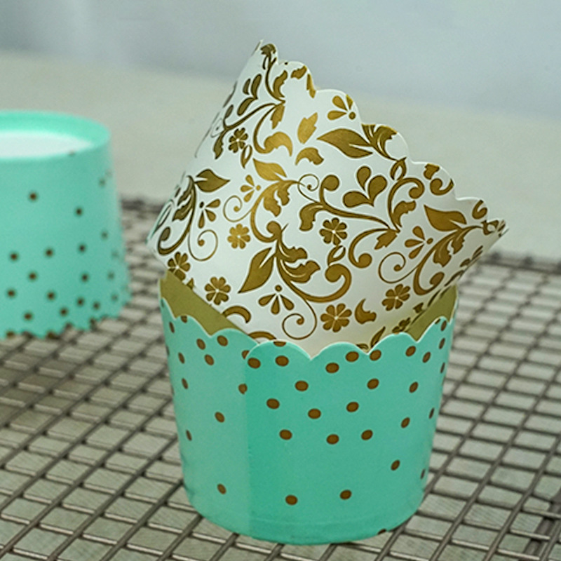 small size Baking Cake Muffin Paper Cup High Temperature Film Cake Paper Cup Oil-proof Baking Tool 49456055