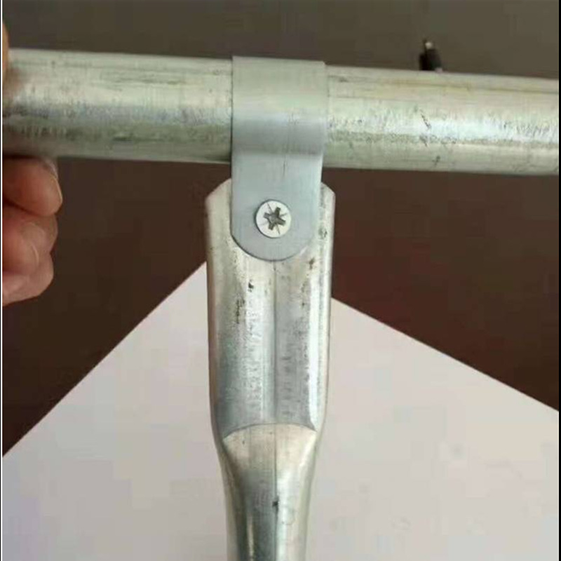 Factory sales greenhouse accessories clamp greenhouse vegetable shed fixed card in stock galvanized thickened 25 clamp