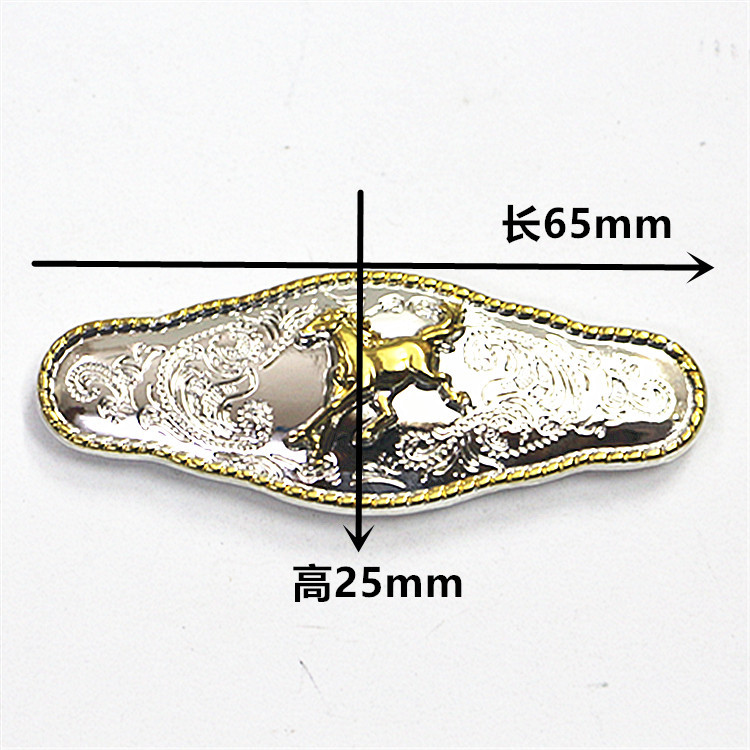 Alloy Belt Buckle Dry Gold and Silver Cloth Buckle Decorative Buckle Belt Leather Art Buckle Denim Buckle Factory Outlet