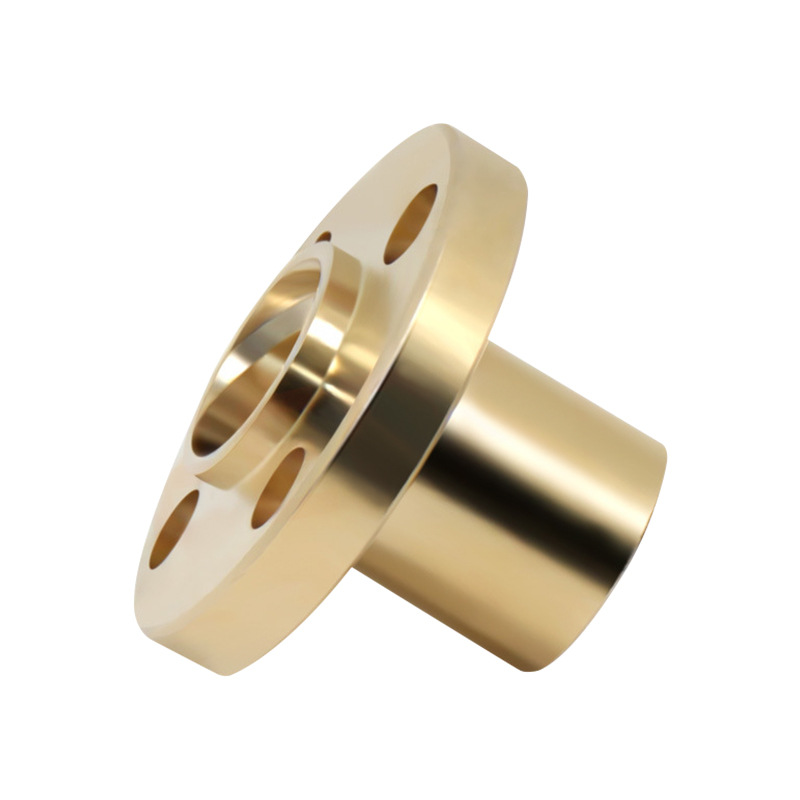 Factory direct 3d printer accessories T8 screw nut trapezoidal brass nut grain spacing 2 Lead 8mm wholesale
