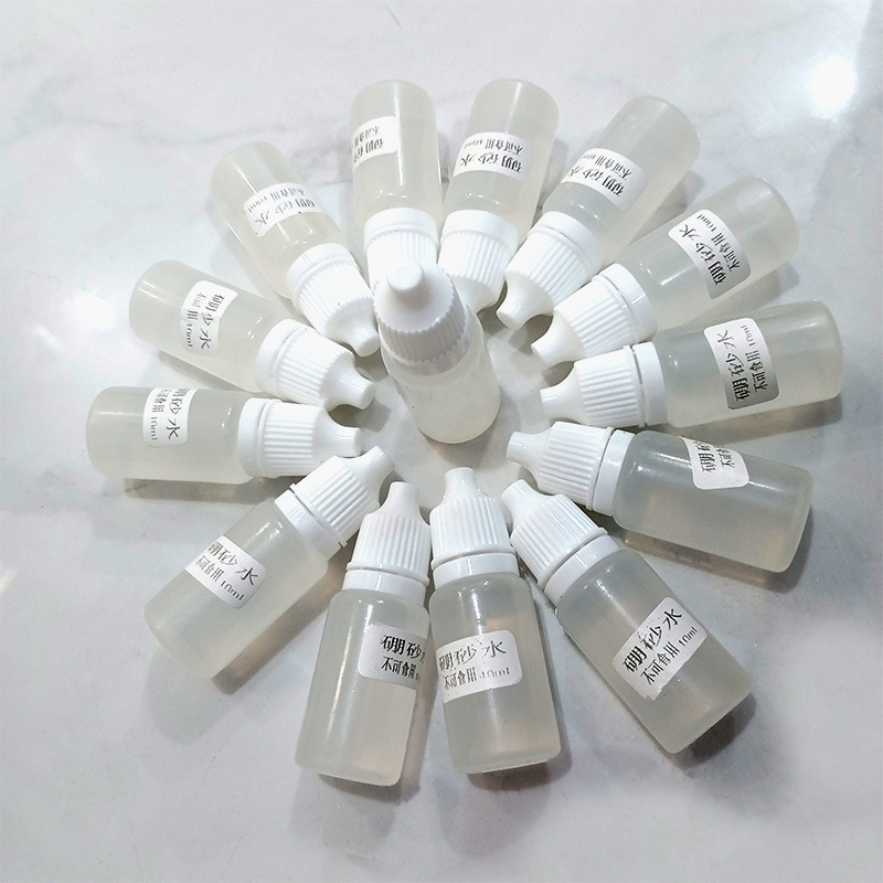 Slime special molding water 10ml borax water diy foaming glue crystal mud molding water manufacturers wholesale