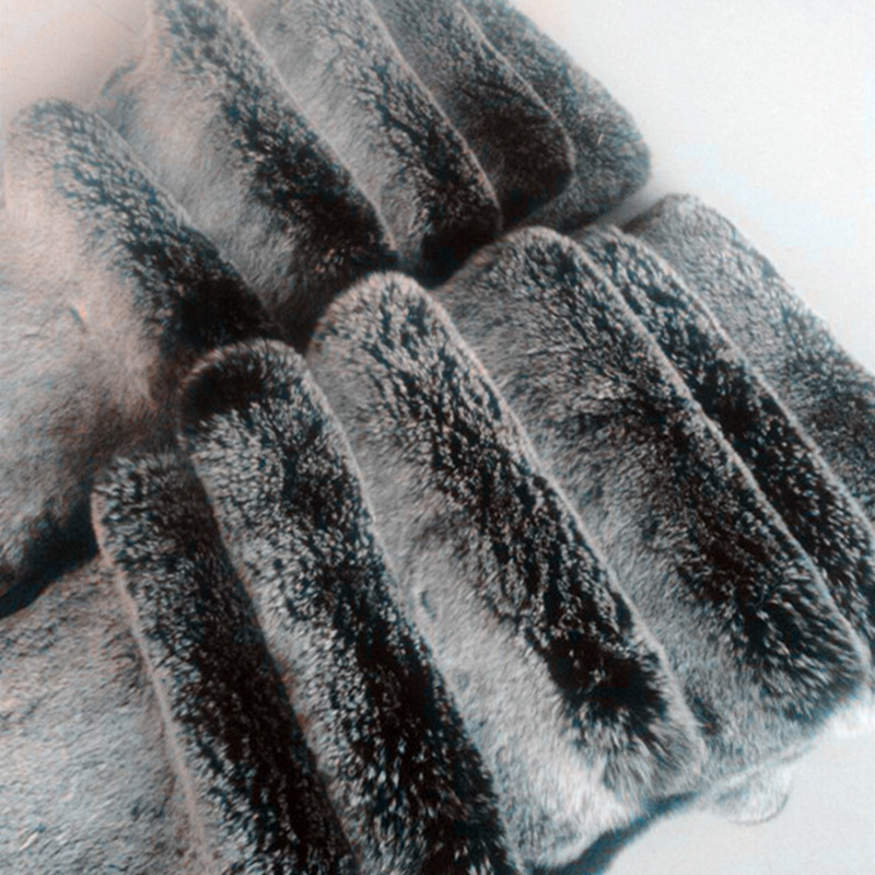 Кроличий мех рекса, травяной, черный, сырьё для DIY, чехол для мобильного телефона, сырьё для рекса, целый кроличий волос