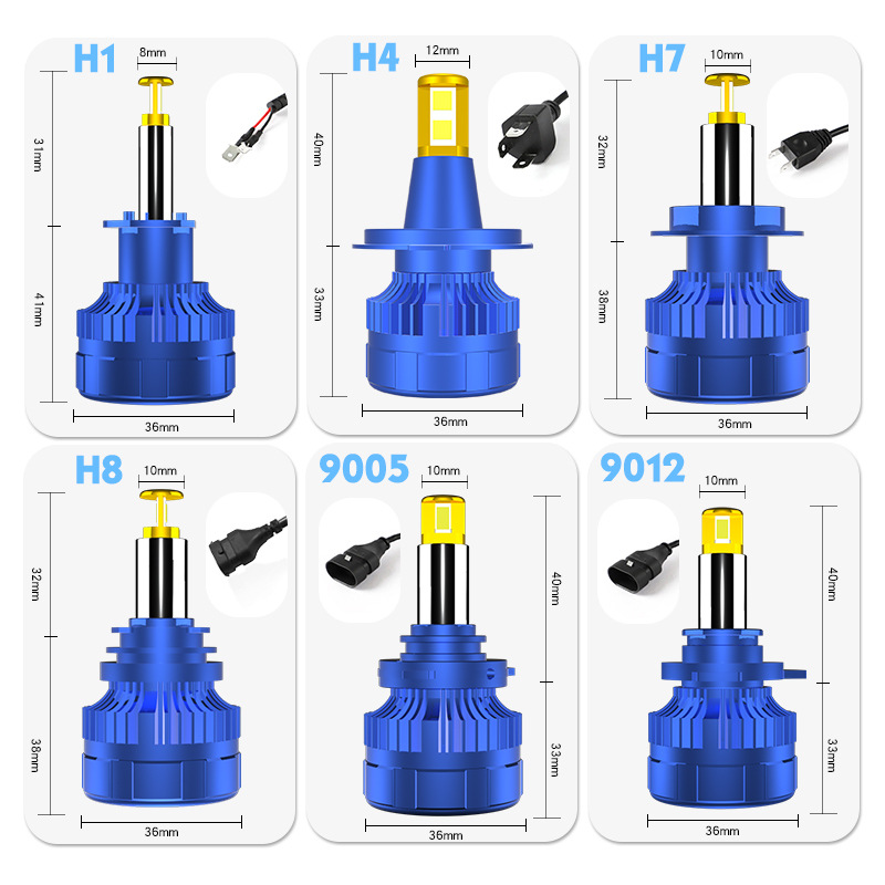Заводское предложение автомобильного светодиодного фары, светильник, фара, светодиодный акцент, монохромный автомобильный свет