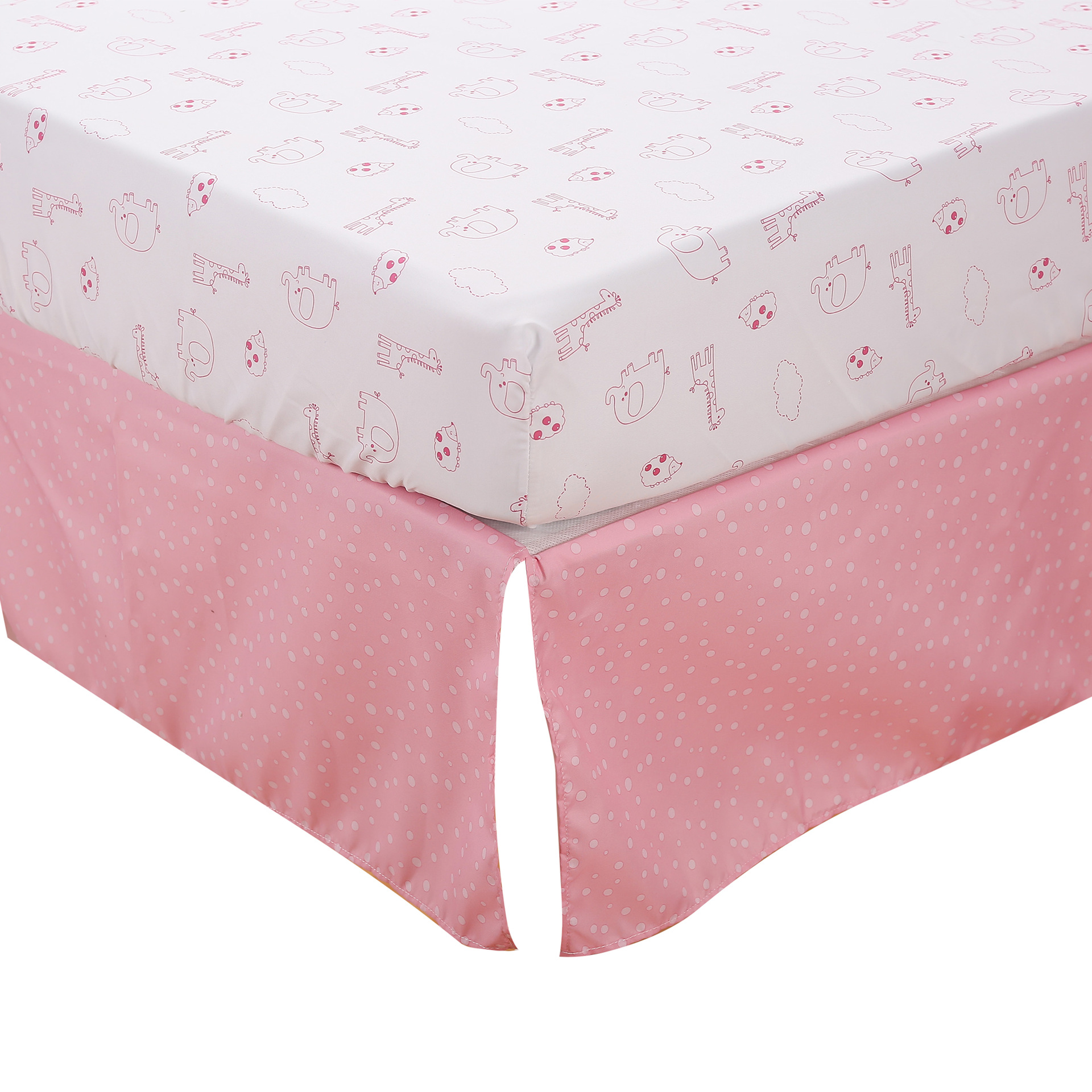 Factory Outlet Newborn Set Children's Quilt Bed Cover Bed Skirt Diaper Bag Blanket Window Mantle Bedding 7 Piece Set