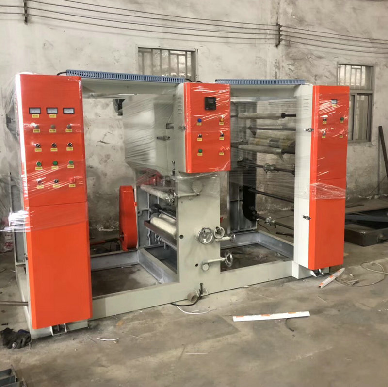 Two-color printing intaglio printing machine plastic film Blown film printing machine Web floor protective film printing machine