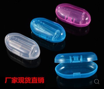 Liquid Silicone Baby Finger Cover Toothbrush Silicone Milk Toothbrush Finger Toothbrush Baby Cleaning Brush Pet Toothbrush Neutral