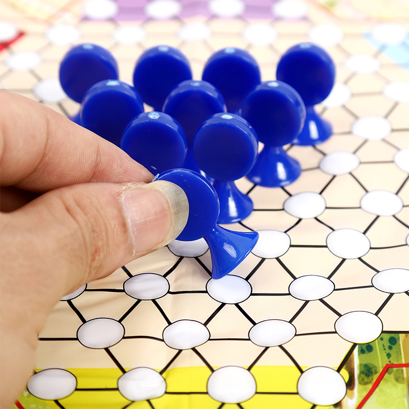 Children's Checkers, Backgammon, Flying Chess, Beast Chess, Multi-Functional Game Board, Children's Chess Educational Toys