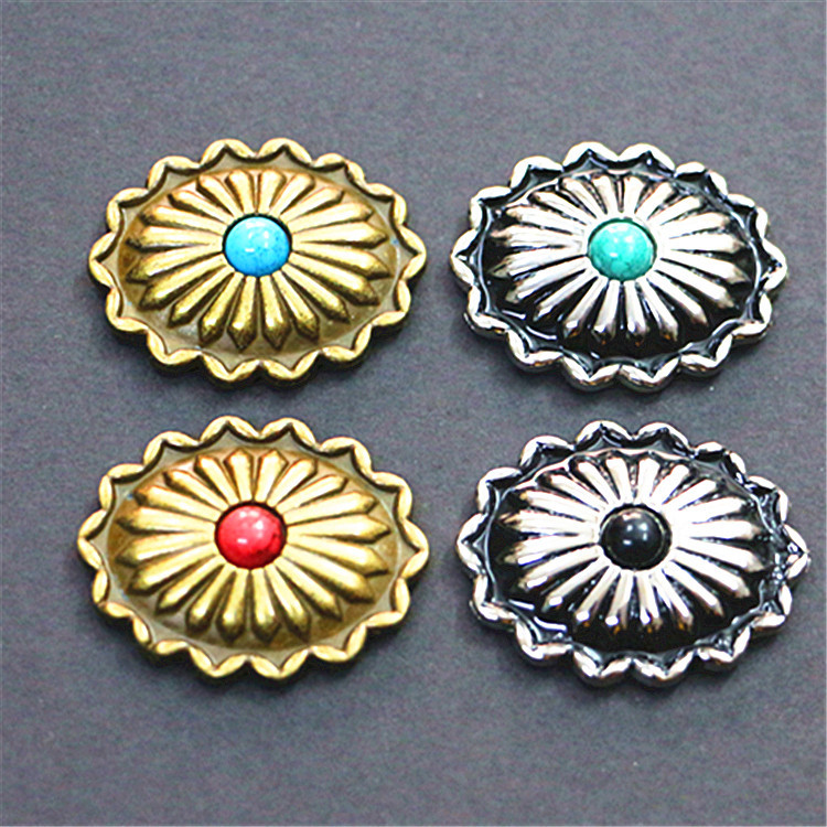 Оптовая продажа, 35*29 мм овальная тканевая пряжка, винтажный стиль, пряжка для кошелька