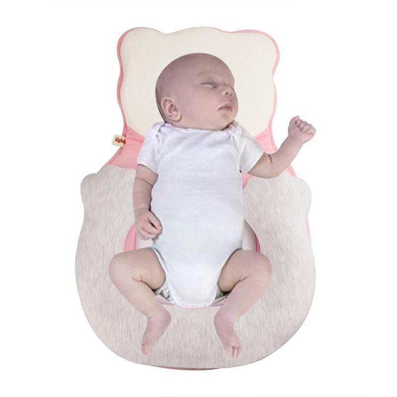 Baby Sleeping Security Artifact Anti-startling Breathable Pillow Side Sleeping Pillow Newborn Baby Adjust Sleeping Position and Head