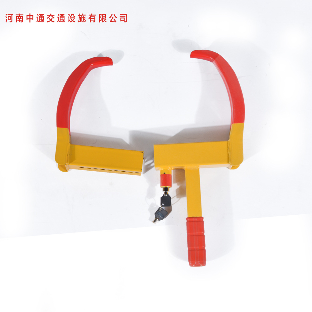 Manufacturer Wholesale Car Lock Horn Lock Wheel Lock Car Anti-Theft Lock Square Handle Car Tire Lock Wholesale