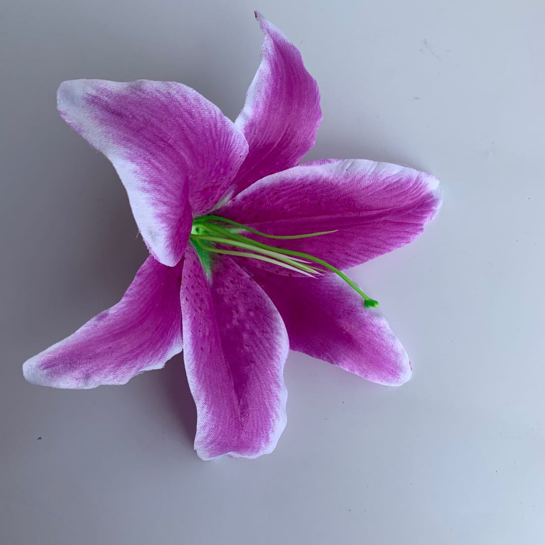 Manufacturer Wholesale Artificial Flowers Fake Flowers Juan Cloth Flowers Large Lily Flowers Home Wedding Props Shooting Background Decoration