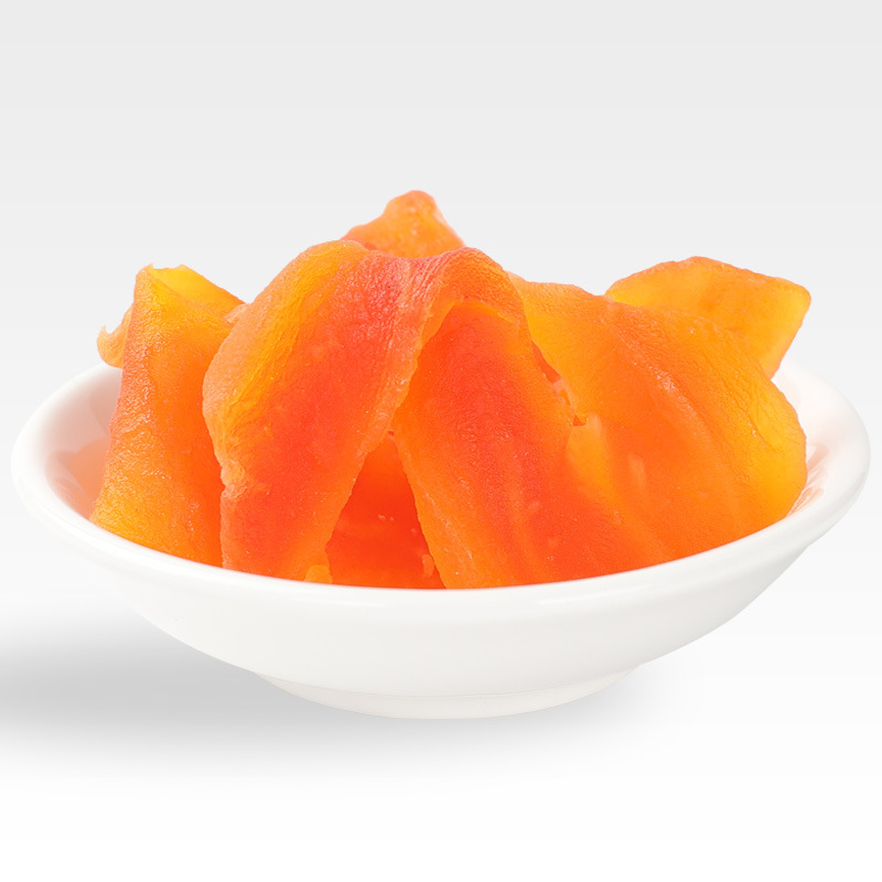 Runhe dried papaya 1 Jin dried papaya slices dried fruit preserved sweet and sour preserved fruit casual snacks one-piece delivery