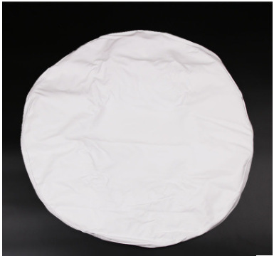 Neutral All-Black Pvc Imitation Leather Car Spare Tire Cover Tire Cover Thickeneded Spare Tire Cover