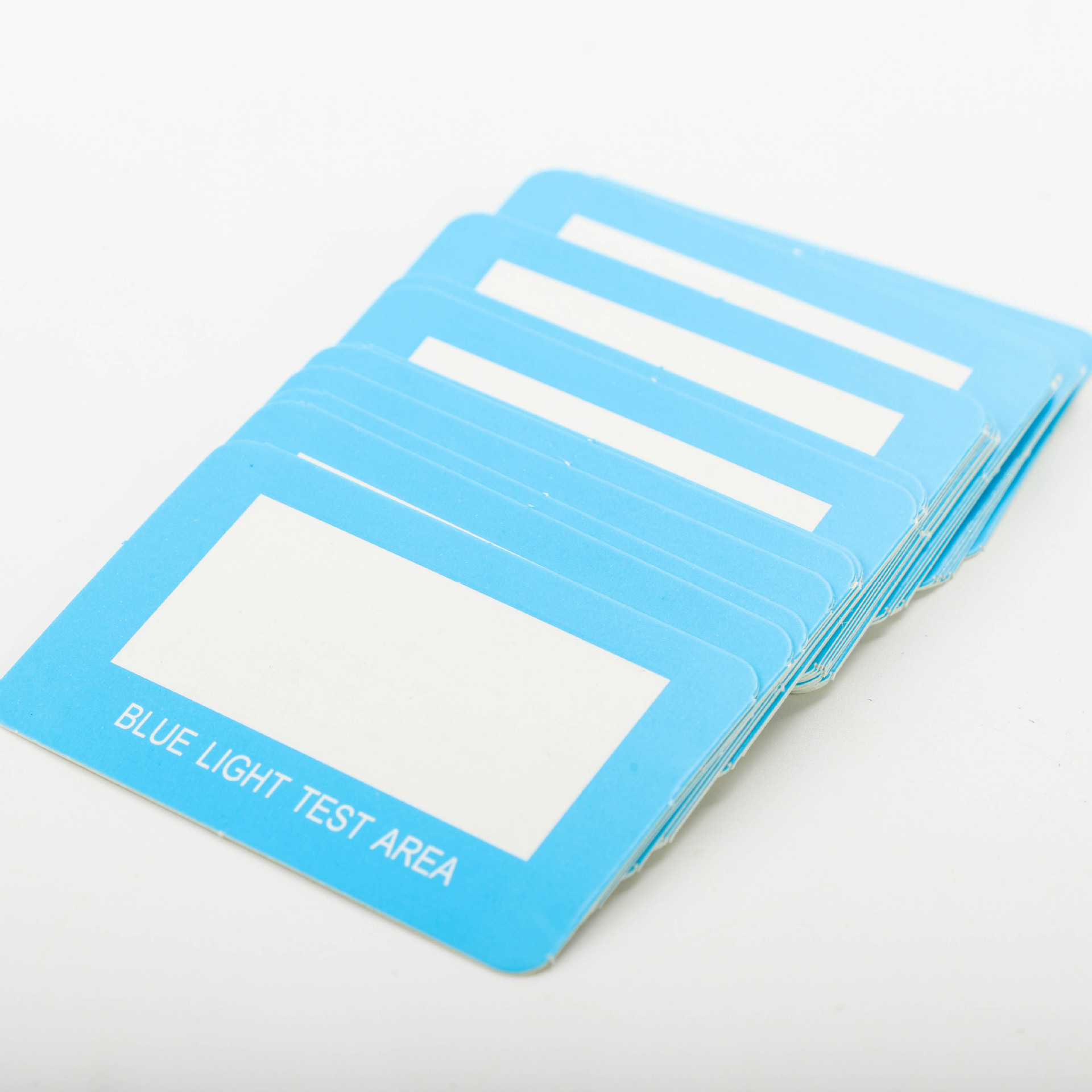 Anti-blue light test card paper anti-blue light glasses lens test card manufacturers wholesale glasses Accessories Wholesale