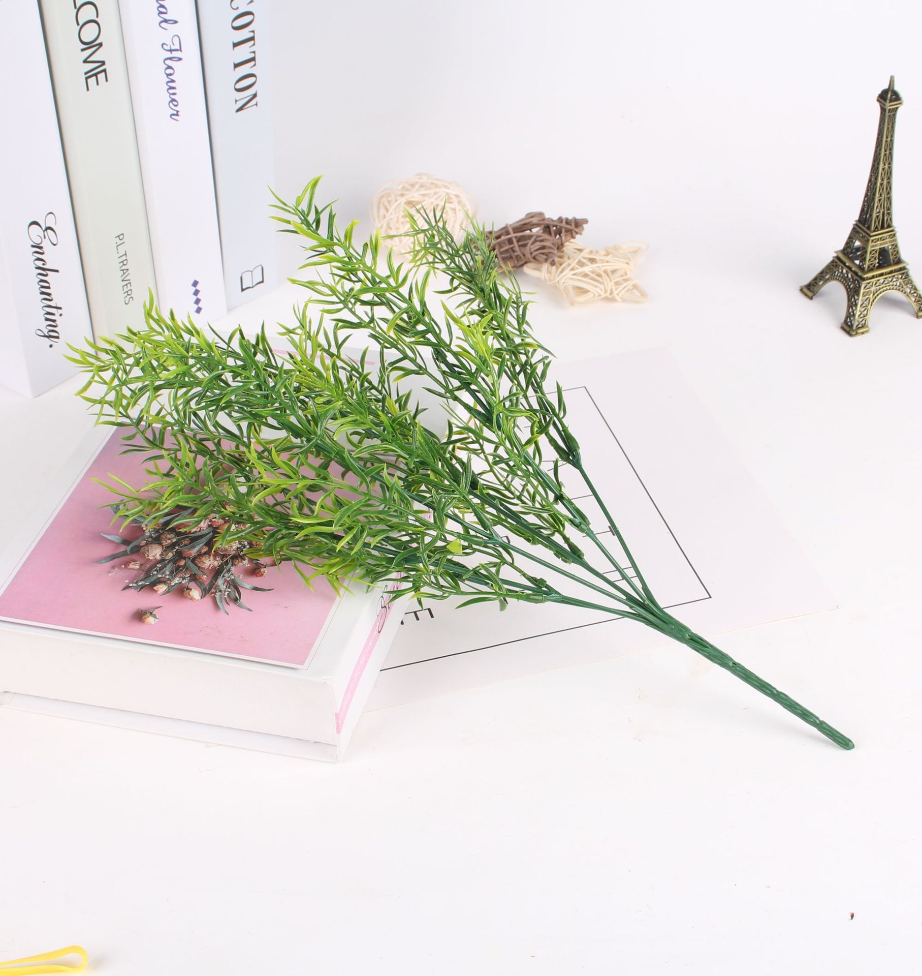 7 fork goldfish grass green grass plant wall material simulation green plants aquatic plants plastic grass