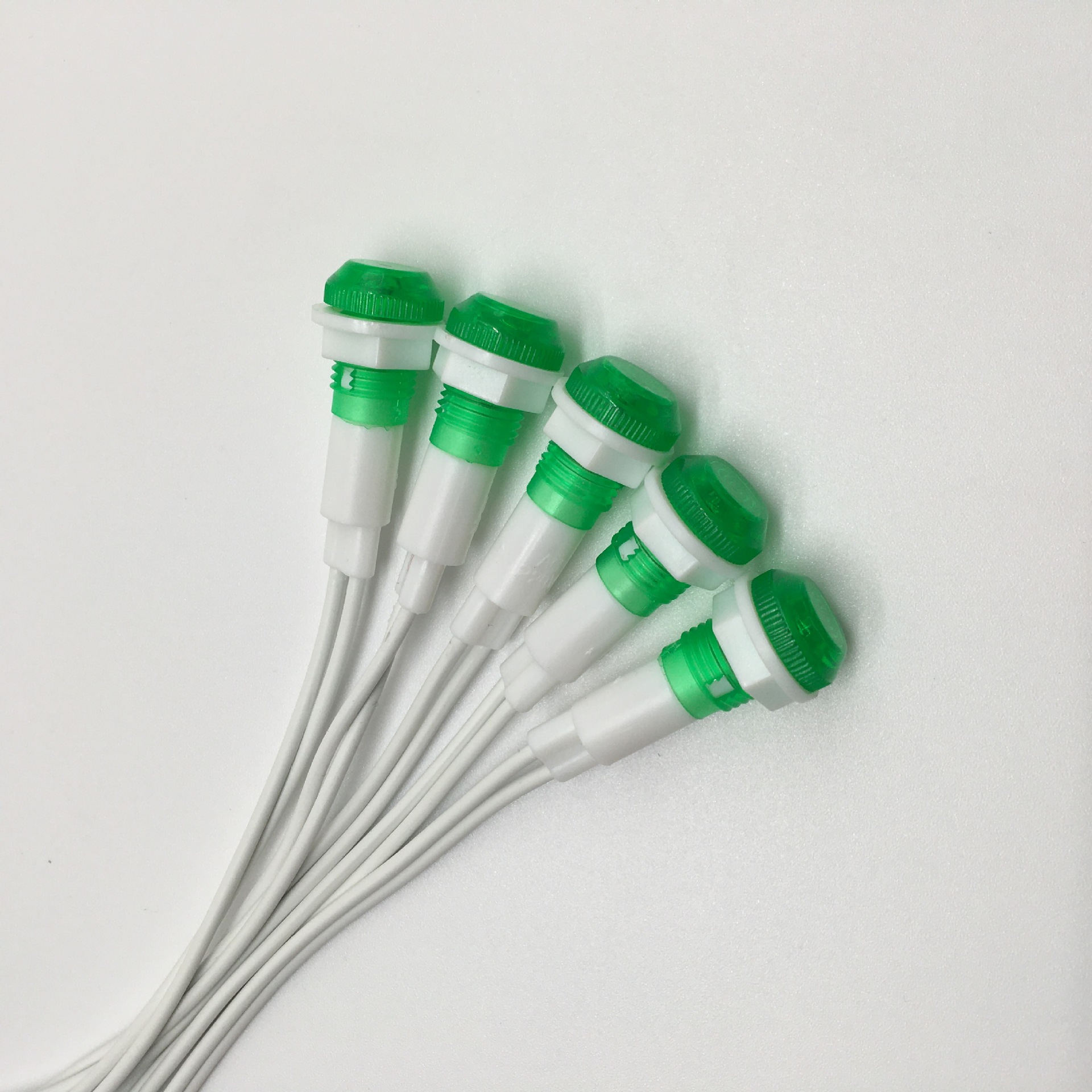 Led indicator lamp signal lamp belt buckle welding signal lamp XD10-6 mounting hole 10MM