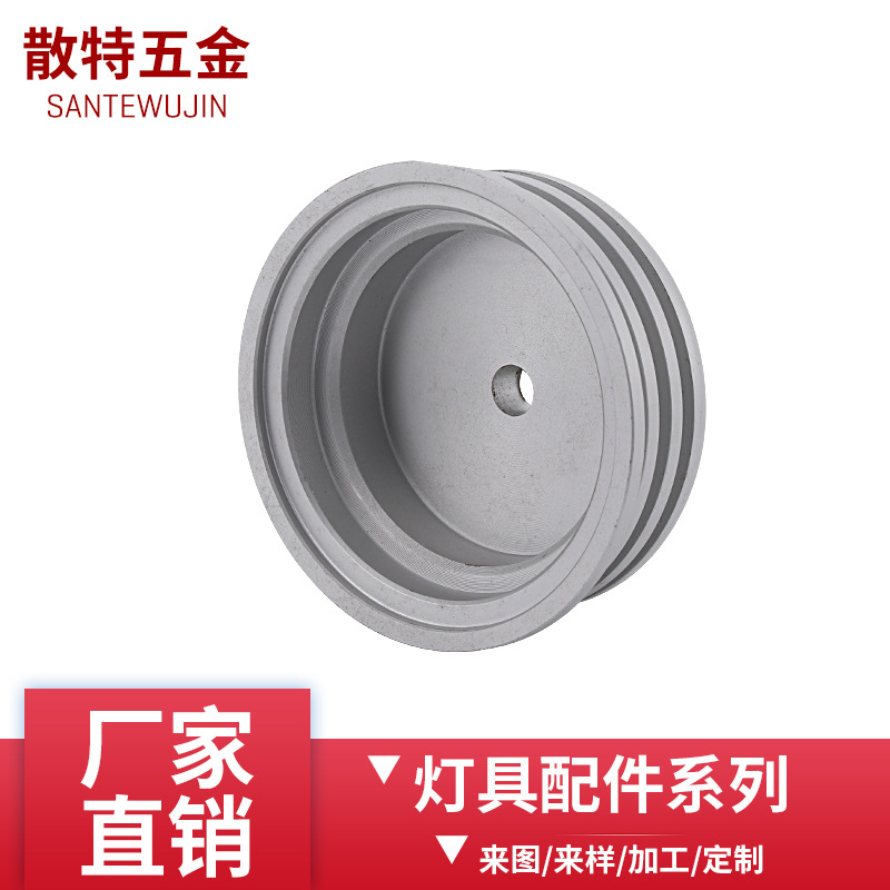 Кованый радиатор для высокомощного охлаждения, точная обработка осветительных деталей на станках CNC