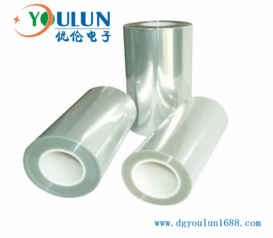 Поставка прозрачной пленки для выпуска 75 мкм, бесцветная прозрачная фторсодержащая пленка, силиконовая лента для подгонки и высечки