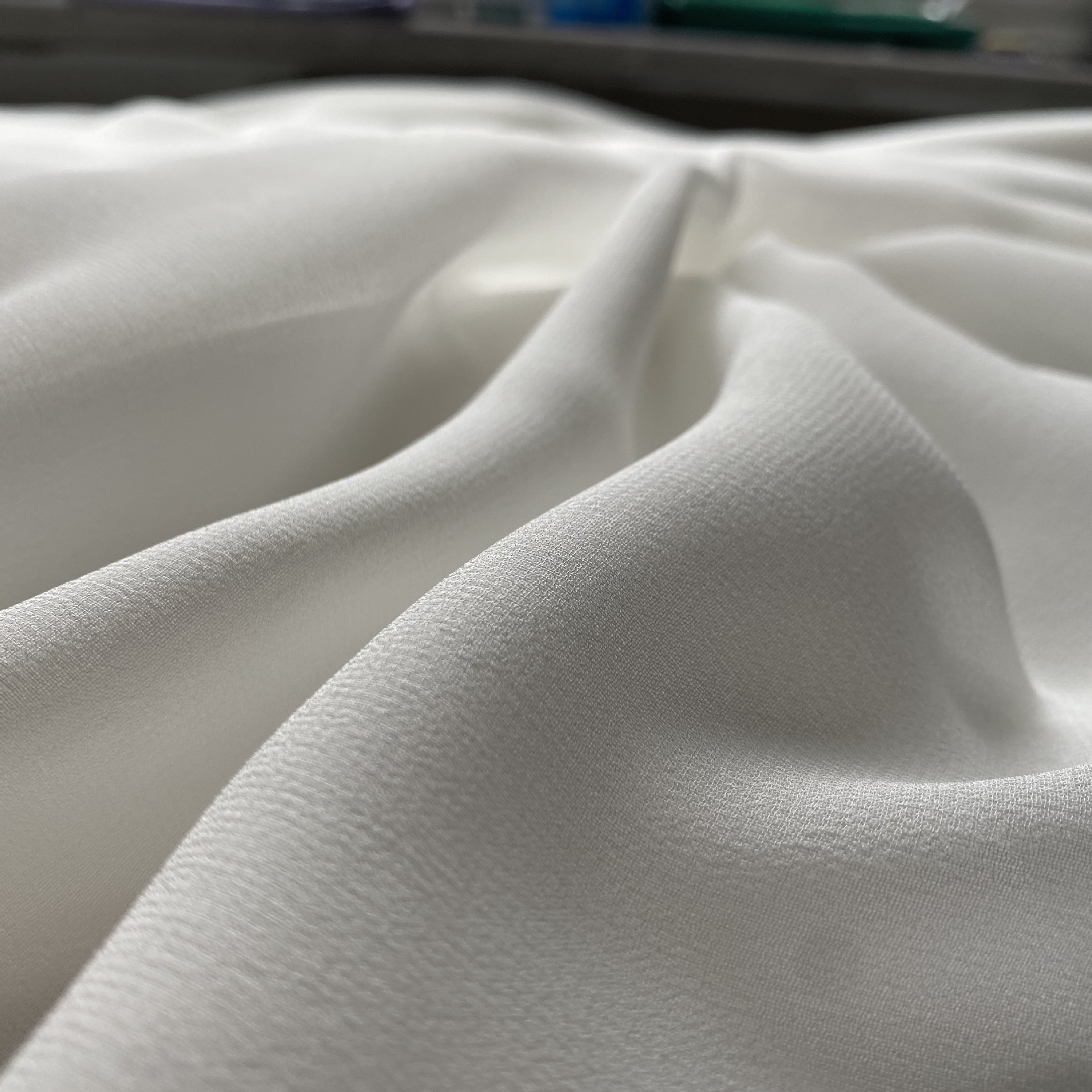 12mm Mumi 03 Georgette Yarn Width 140cm Door Width Mulberry Silk Silk Spot Silk Fabric Manufacturer Wholesale