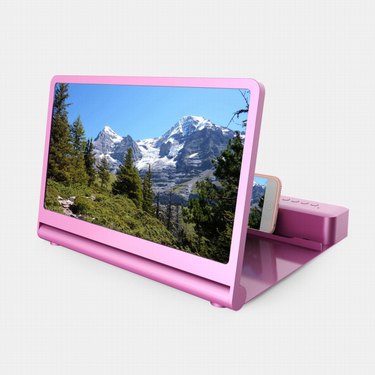 12 дюймовый экранный усилитель складной большой экран Bluetooth динамик мобильного телефона HD увеличительное стекло динамик ультра четкий