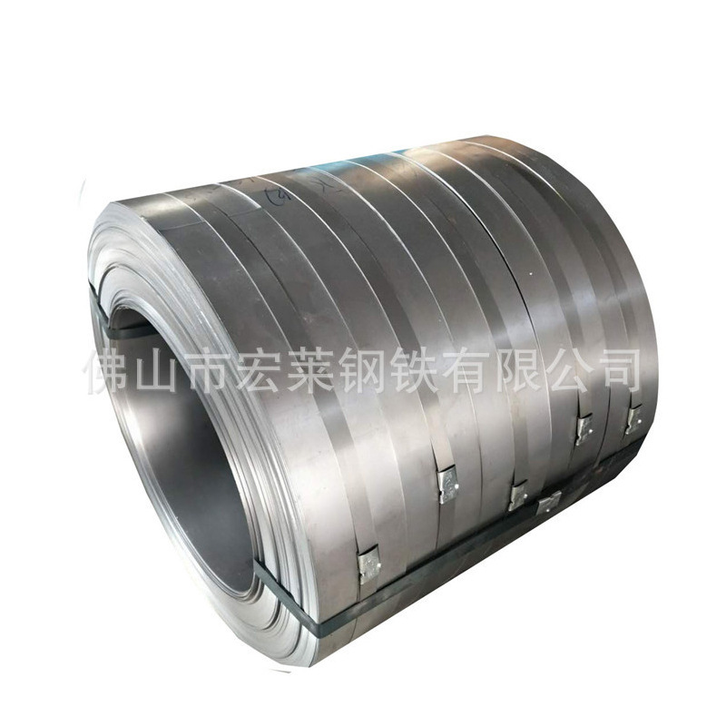 Chrome plated plate (roll) chrome plated roll slitting T-2.5 tinplate chrome plate coated with yellow printed iron processing wholesale