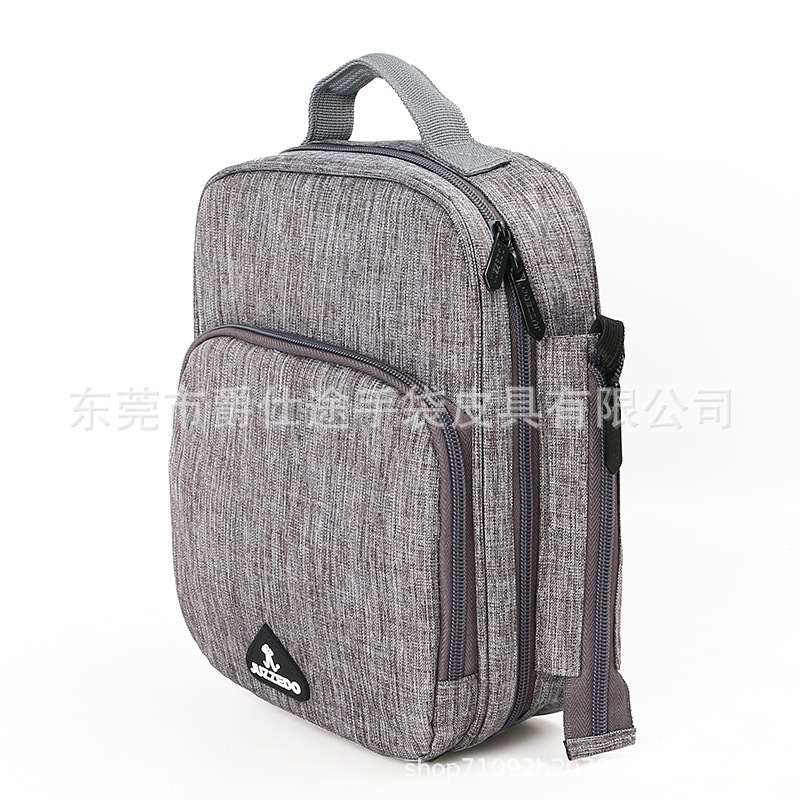 Korean Style Simple Snowflake Material Fresh-Keeping Bag, Environmentally Friendly Waterproof Rpet Lunch Bag, Creative Multi-Card Slot Thermal Bag