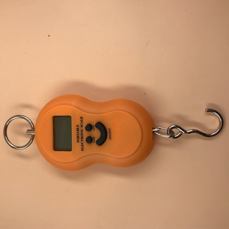 Портативные весы 50кг с подсветкой, для багажа