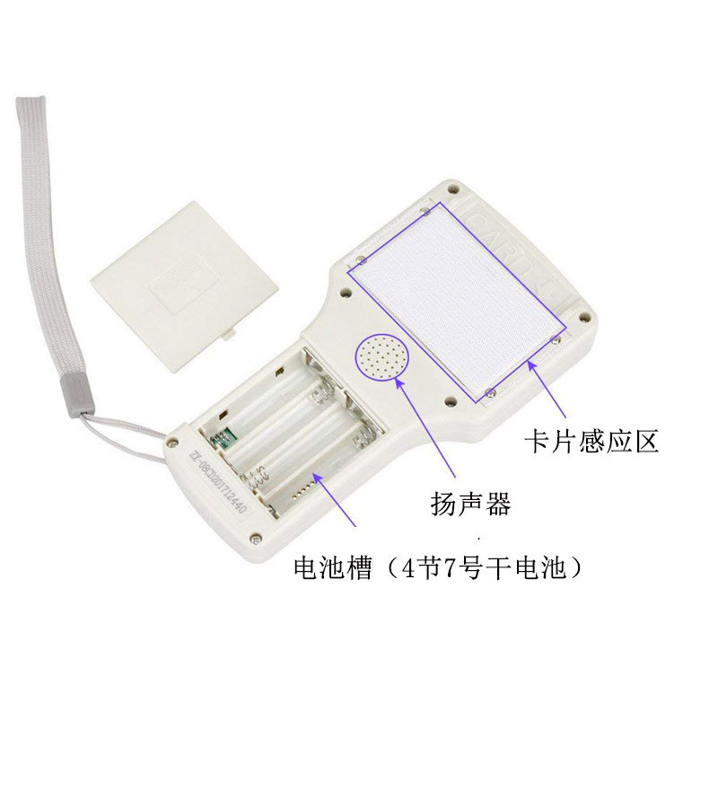 Cross-Border 10 Frequency English Rfid/Nfc Access Control Card Replicator Ic Decryption Elevator Card Reader Id Proximity Card