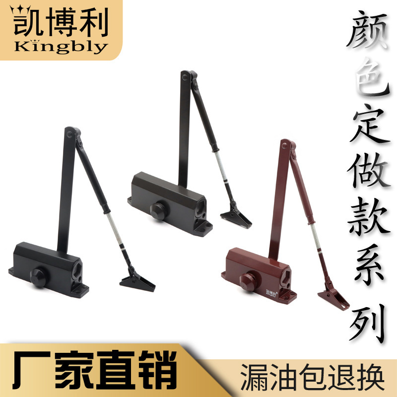 Гидравлический доводчик для противопожарных дверей, серия цветов, индивидуальная настройка цвета и пластины