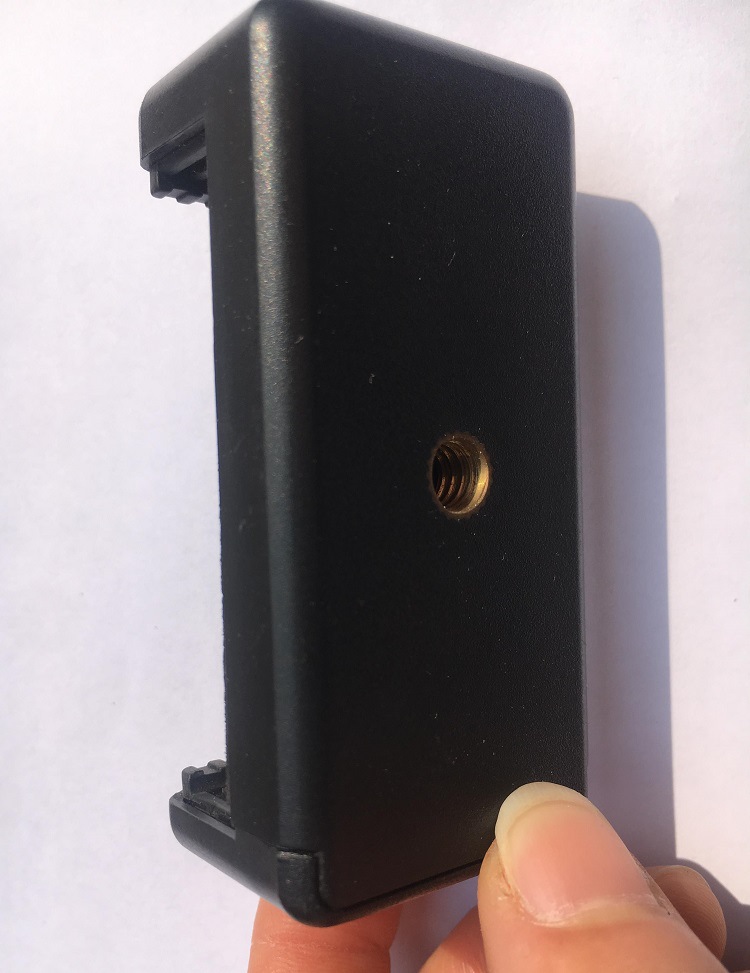 Оптовая универсальная E-образная клипса, селфи-палка, штатив, видеотрансляция, 1/4 винт, медная поворотная клипса