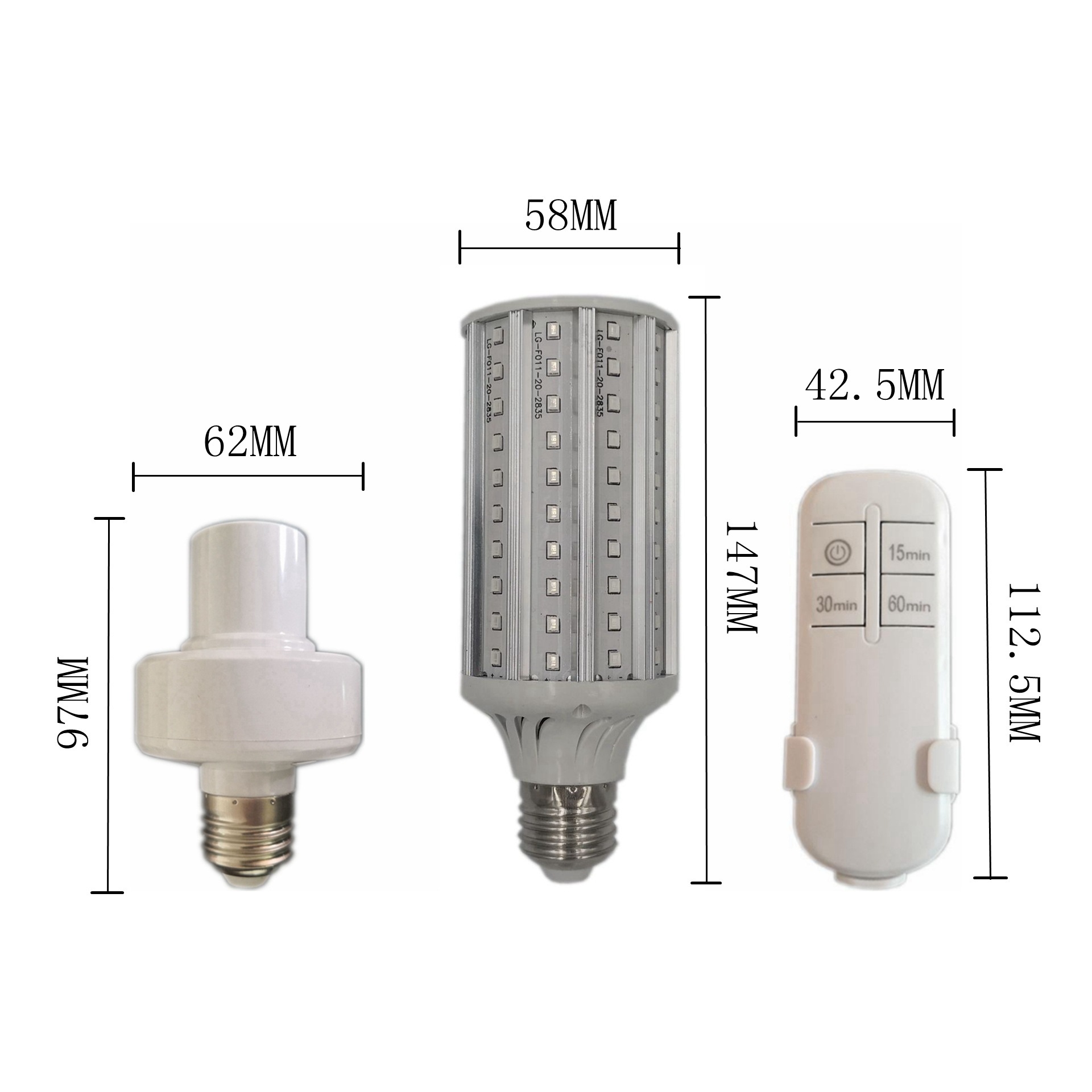 Led Uv Corn Lamp 15W20W30W Home Office Uv Uv Lamp