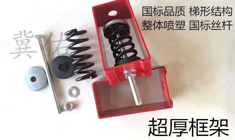 Guangdong Direct Selling Hanging Spring Shock Absorber Duct Fan Equipment National Standard Quality Double Solder Joint Extra Thick Frame