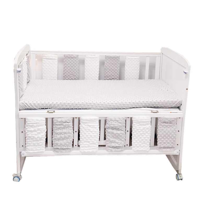 Yuan Shuang Baby Bean Velvet Bed Dressing Protective Anti-collision Baby Bed Circumference Four Seasons Breathable Thickened Bedding Cross-border Goods