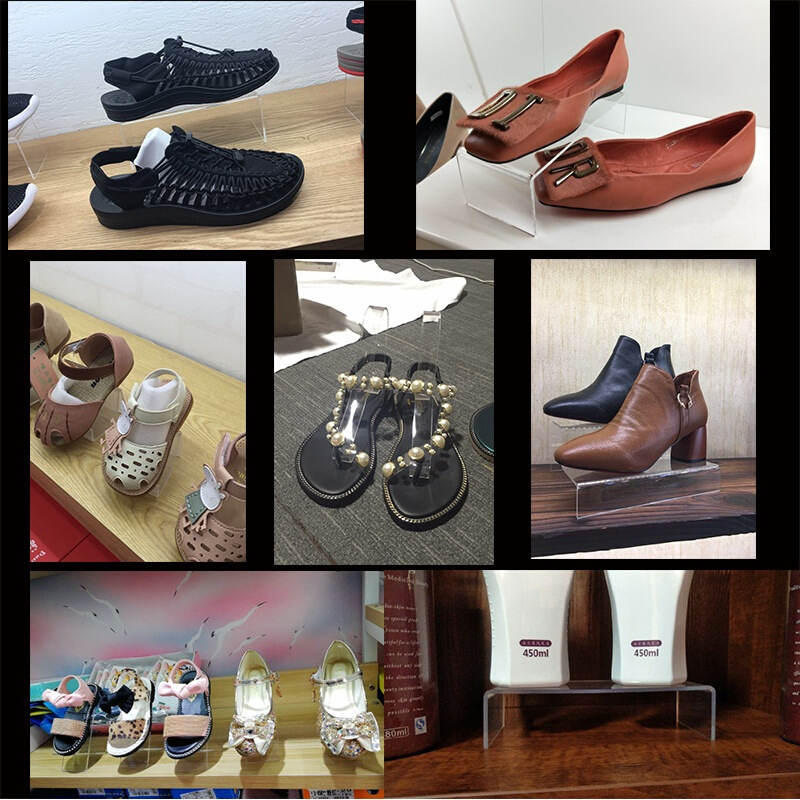 Jojell acrylic shoe display rack shoe support shoe rack shoe store display rack shoe support swing shoe bracket