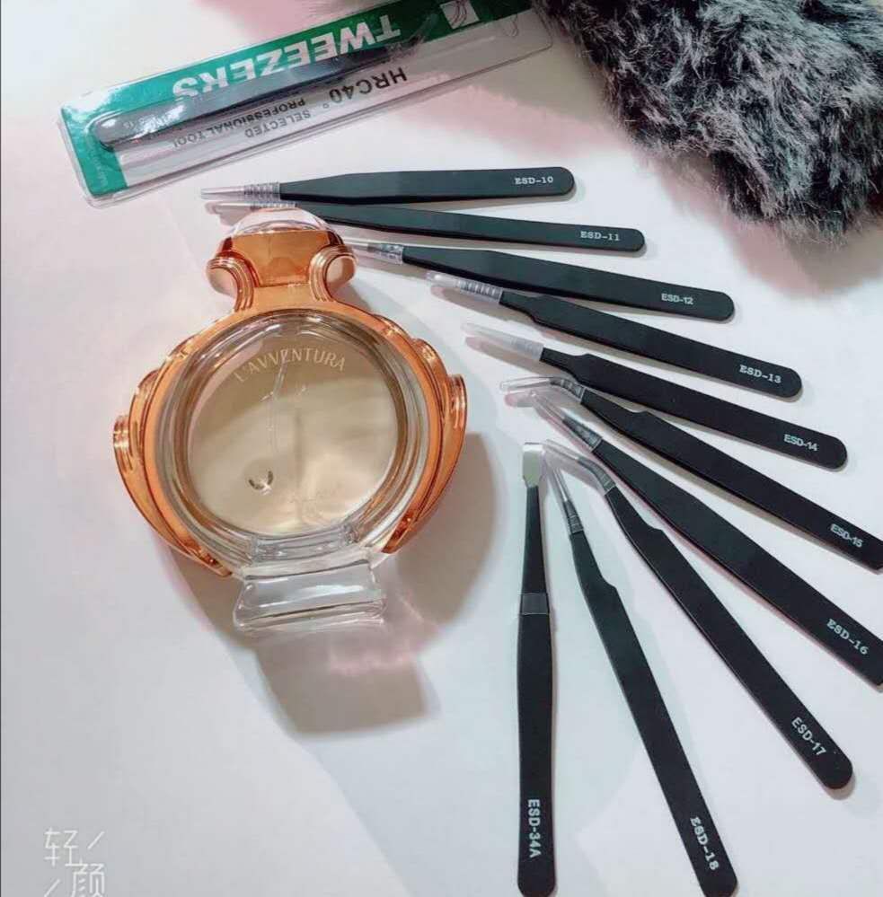 Разнообразные пинцеты антистатические для ремонта электронных устройств пинцеты для наращивания ресниц с острым концом