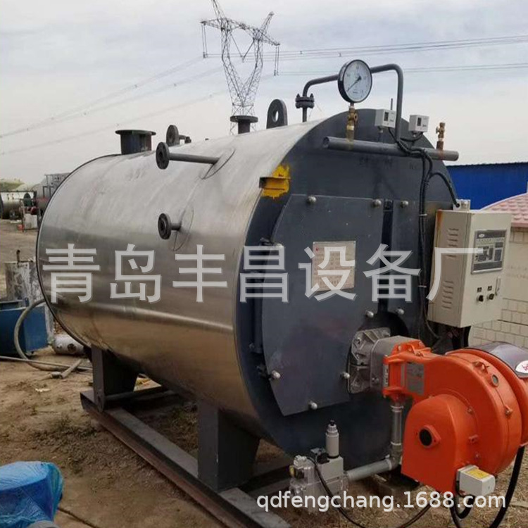 Second-Hand Boiler Horizontal Fuel Gas Steam Boiler Home Heating Bath Hot Water Low Pressure Gas Heating Boiler